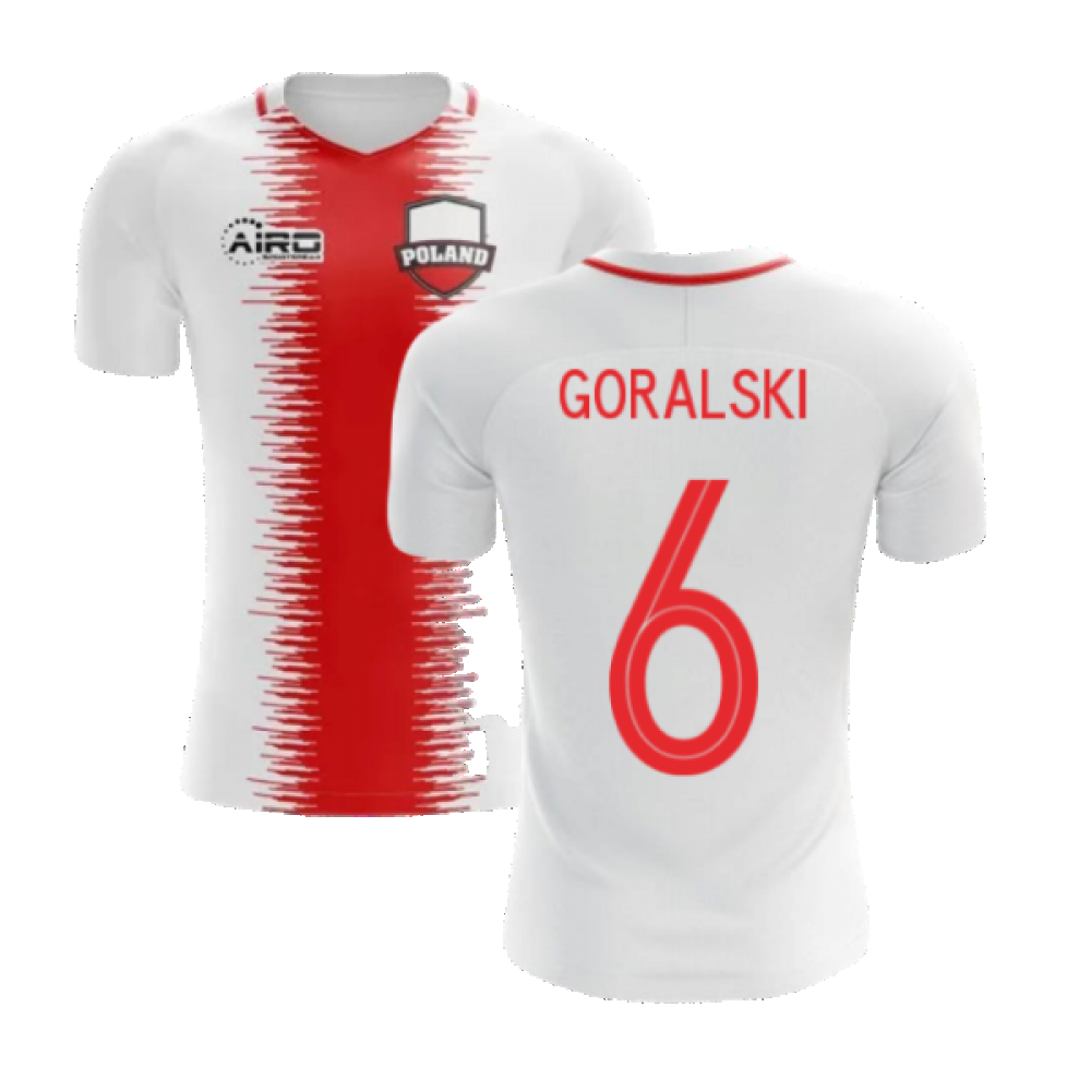 2024-2025 Poland Home Concept Football Shirt (Goralski 6) - Kids