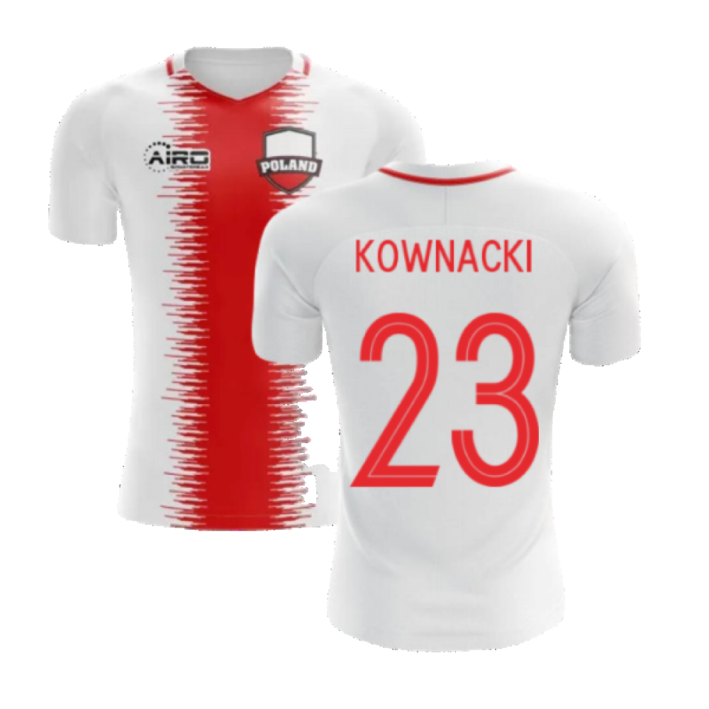 2024-2025 Poland Home Concept Football Shirt (Kownacki 23) - Kids