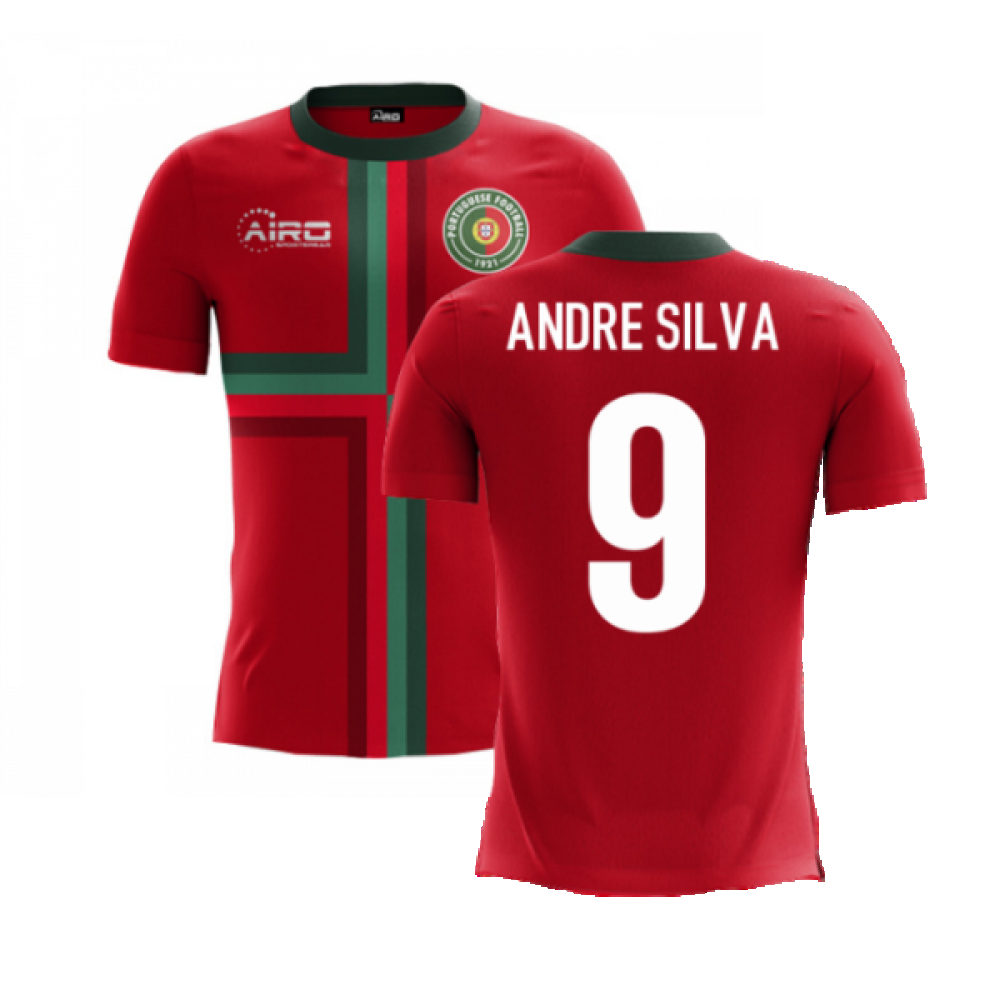 2024-2025 Portugal Airo Concept Home Shirt (Andre Silva 9) - Kids