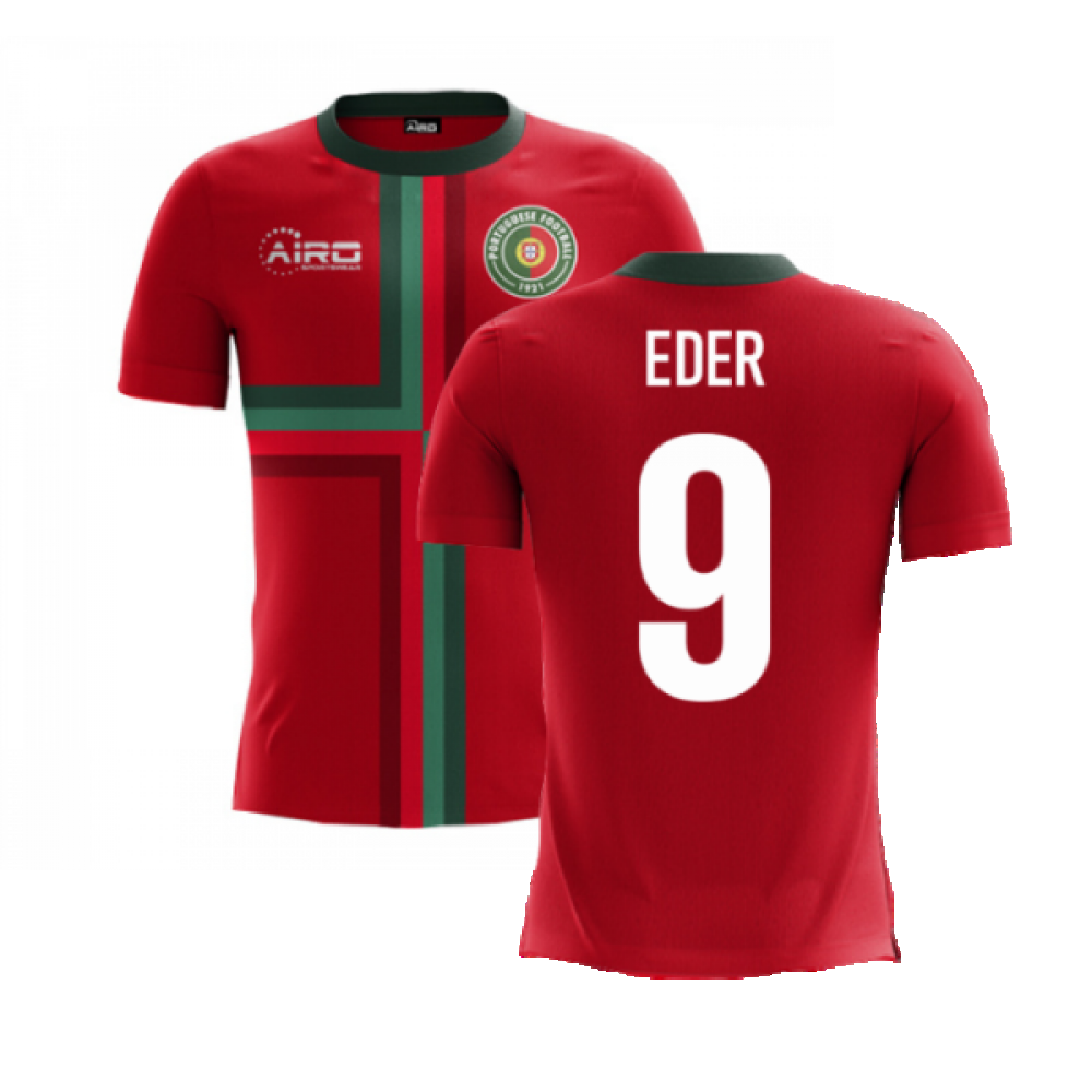 2024-2025 Portugal Airo Concept Home Shirt (Eder 9) - Kids