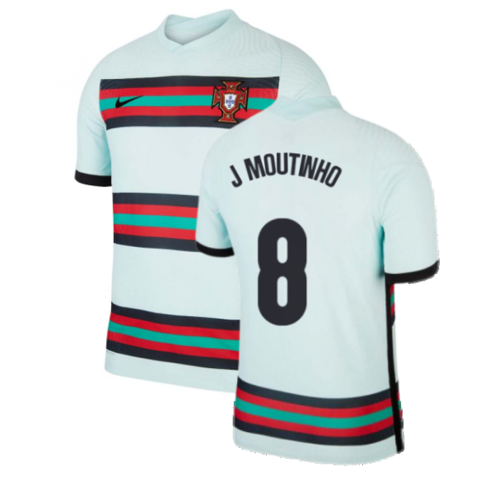 2020-2021 Portugal Away Nike Vapor Match Shirt (J.Moutinho 8)