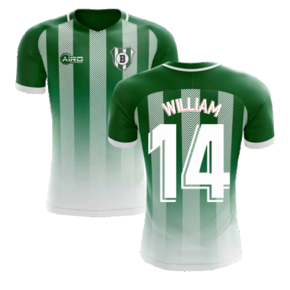 2020-2021 Real Betis Home Concept Football Shirt (William 14) - Kids