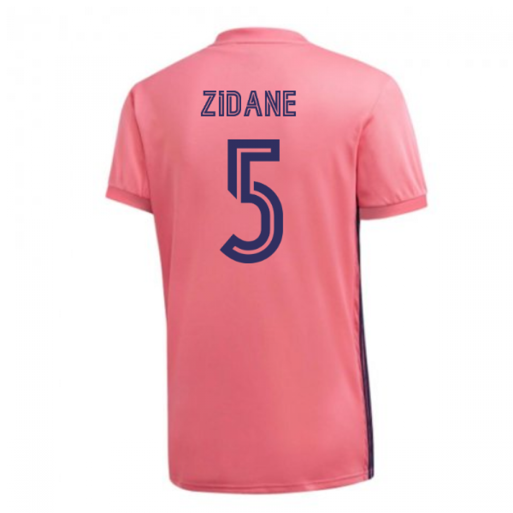 2020-2021 Real Madrid Adidas Away Football Shirt (ZIDANE 5)