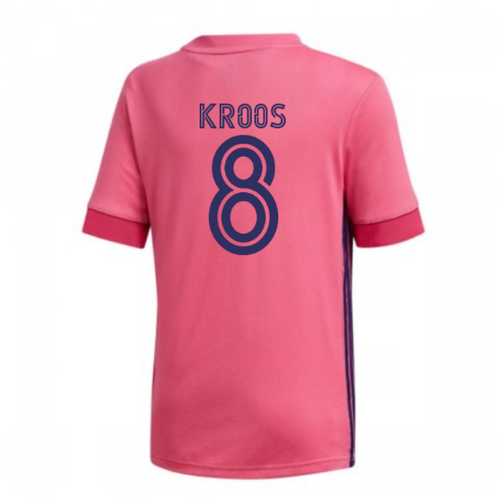 2020-2021 Real Madrid Adidas Away Shirt (Kids) (KROOS 8)