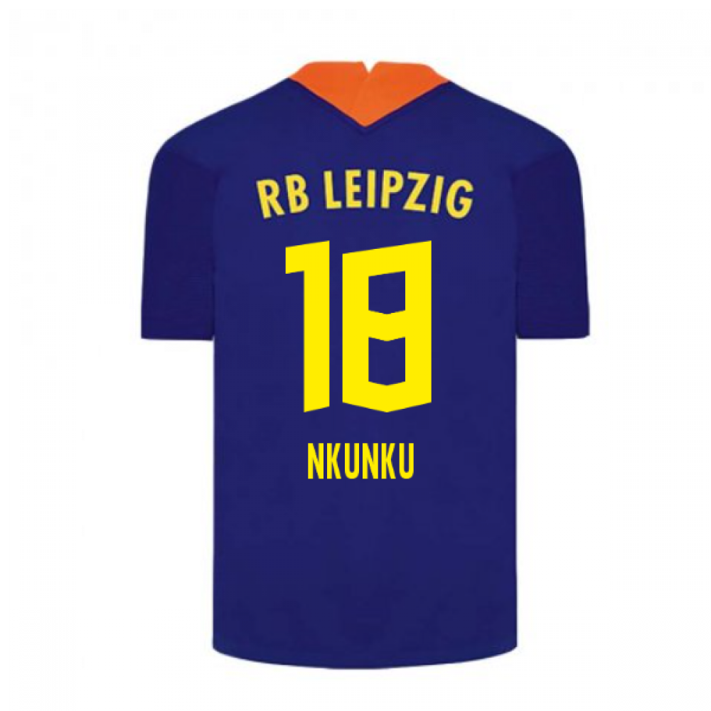 2020-2021 Red Bull Leipzig Away Nike Football Shirt (Nkunku 18)