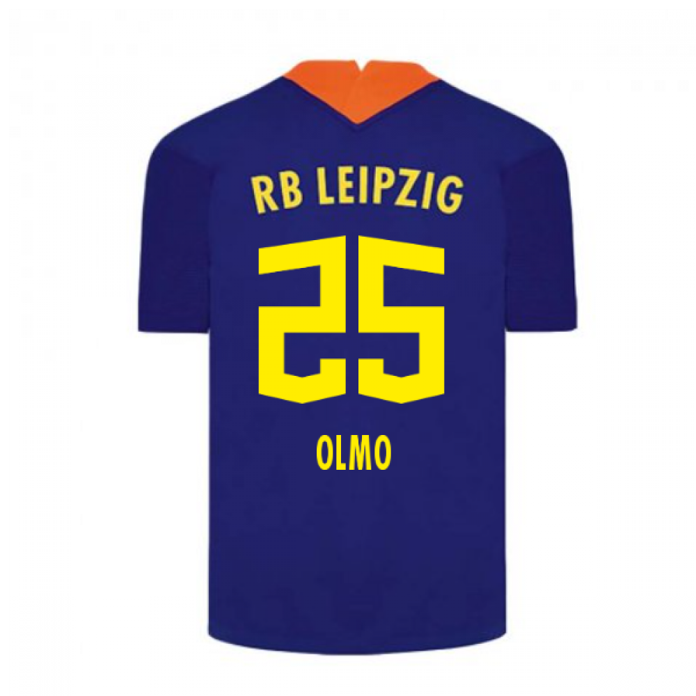 2020-2021 Red Bull Leipzig Away Nike Football Shirt (OLMO 25)