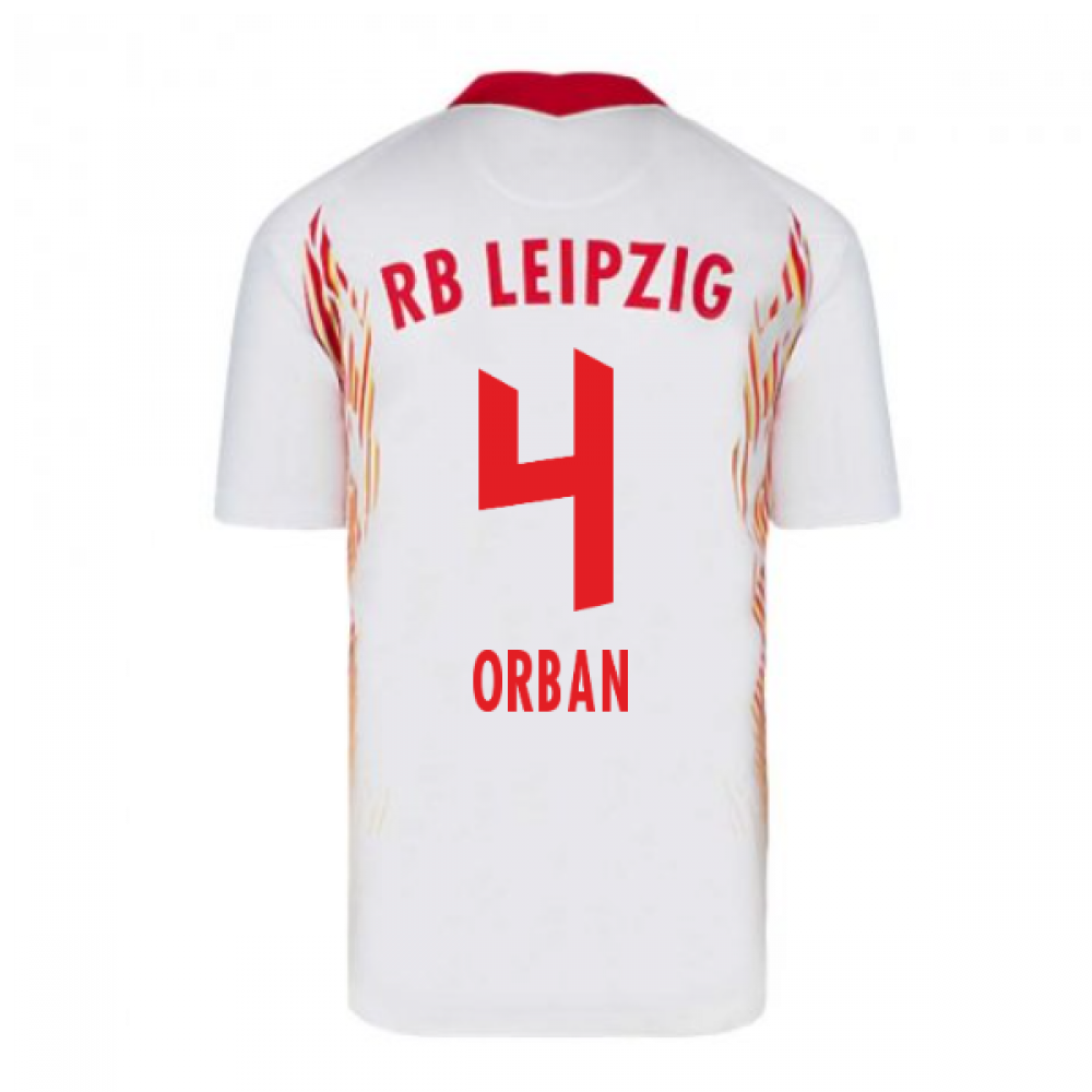 2020-2021 Red Bull Leipzig Home Nike Football Shirt (ORBAN 4)