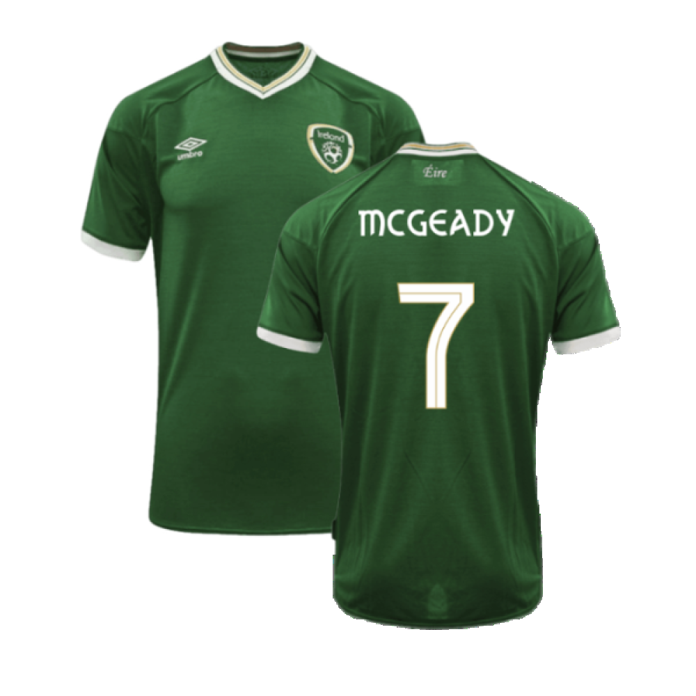 2020-2021 Republic of Ireland Home Shirt (Kids) (MCGEADY 7)