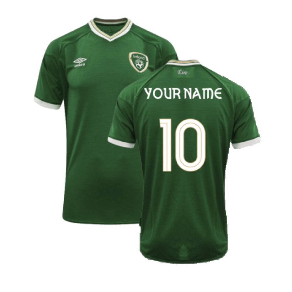 2020-2021 Republic of Ireland Home Shirt (Kids) (Your Name)