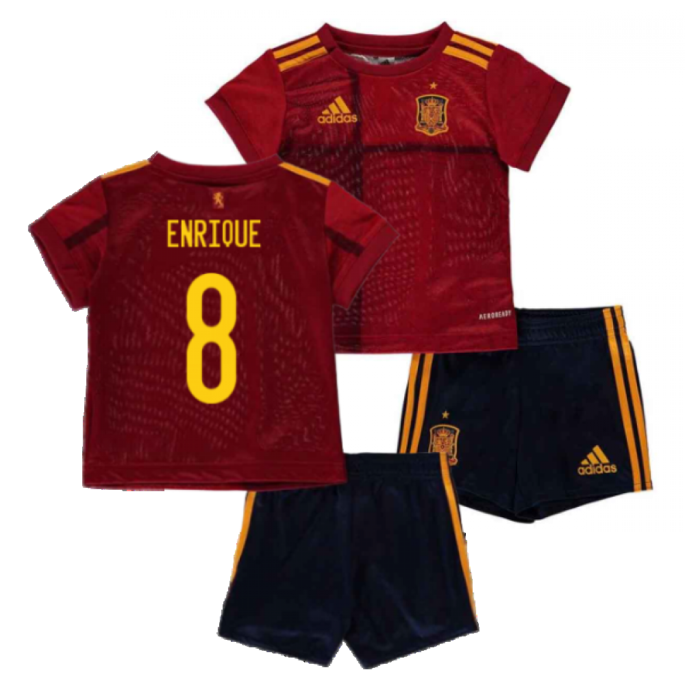 2020-2021 Spain Home Adidas Baby Kit (ENRIQUE 8)