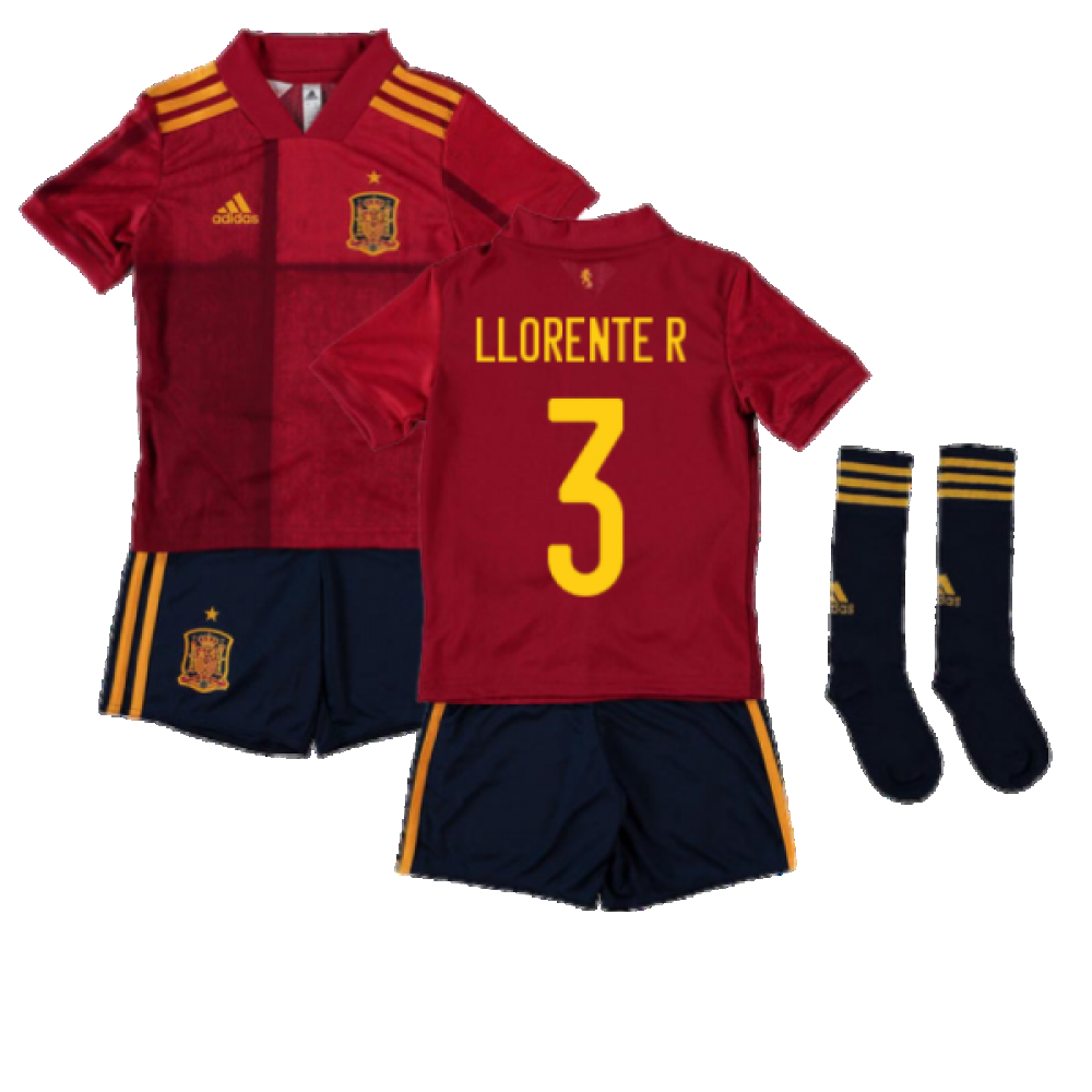 2020-2021 Spain Home Adidas Mini Kit (LLORENTE R 3)