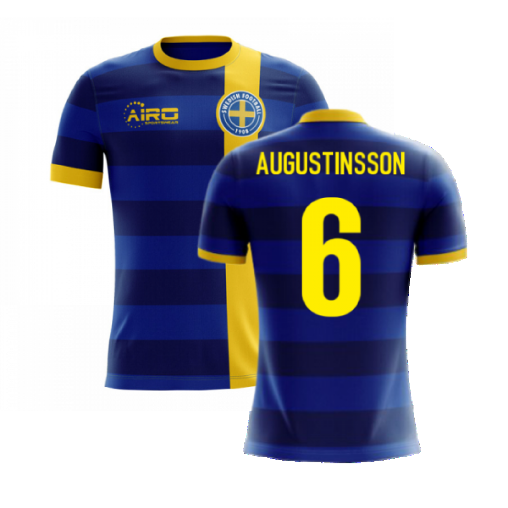 2024-2025 Sweden Airo Concept Away Shirt (Augustinsson 6)