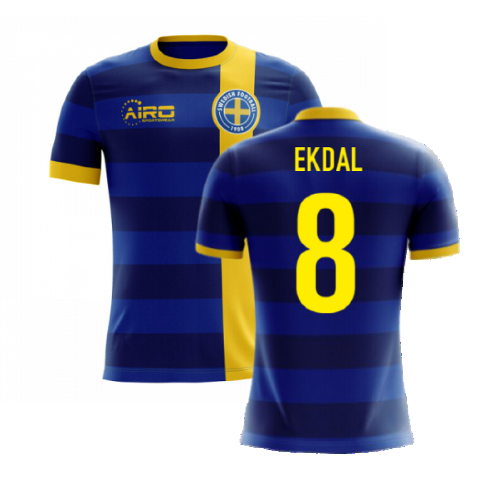 2024-2025 Sweden Airo Concept Away Shirt (Ekdal 8)