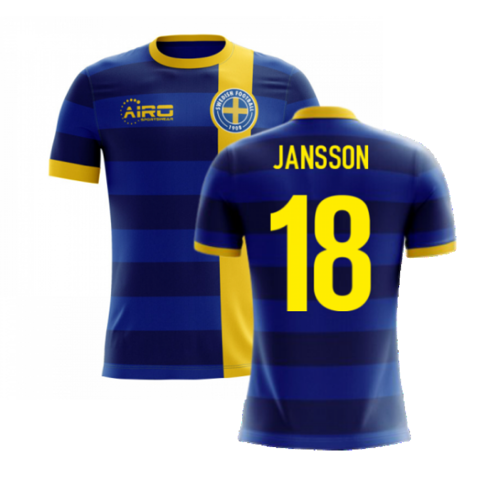 2024-2025 Sweden Airo Concept Away Shirt (Jansson 18) - Kids