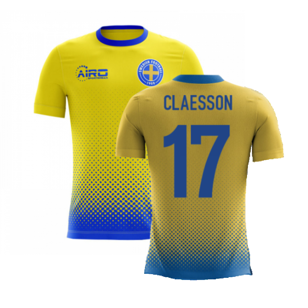 2024-2025 Sweden Airo Concept Home Shirt (Claesson 17) - Kids