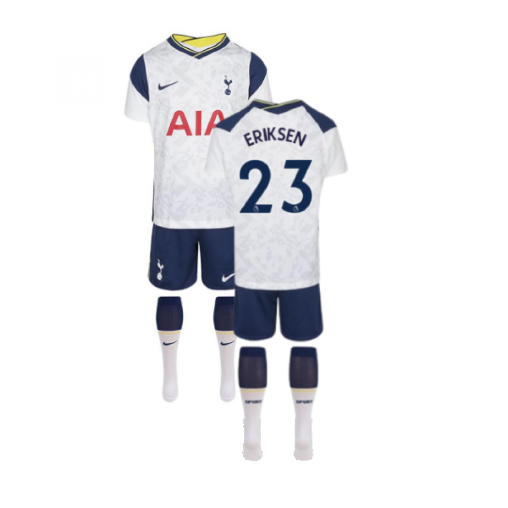 2020-2021 Tottenham Home Nike Little Boys Mini Kit (ERIKSEN 23)