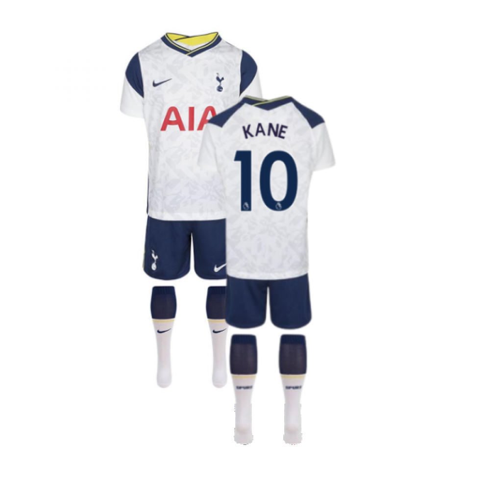 2020-2021 Tottenham Home Nike Little Boys Mini Kit (KANE 10)