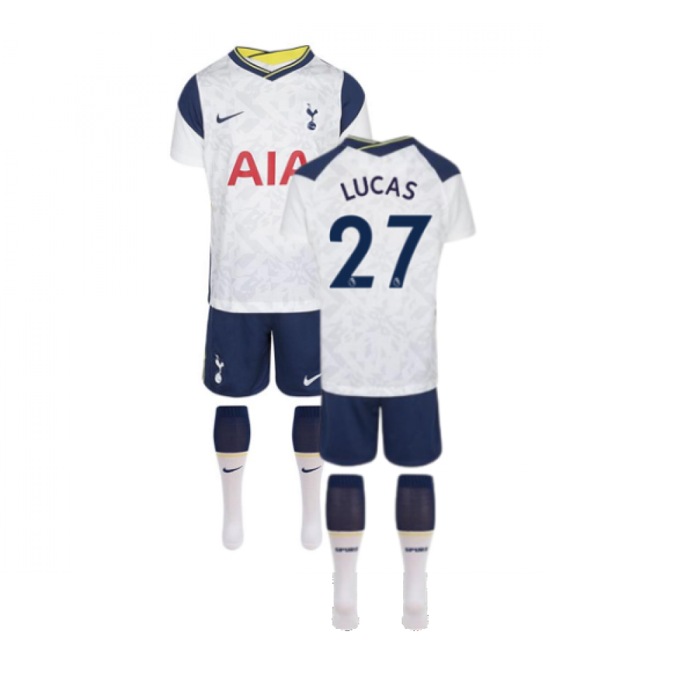 2020-2021 Tottenham Home Nike Little Boys Mini Kit (LUCAS 27)