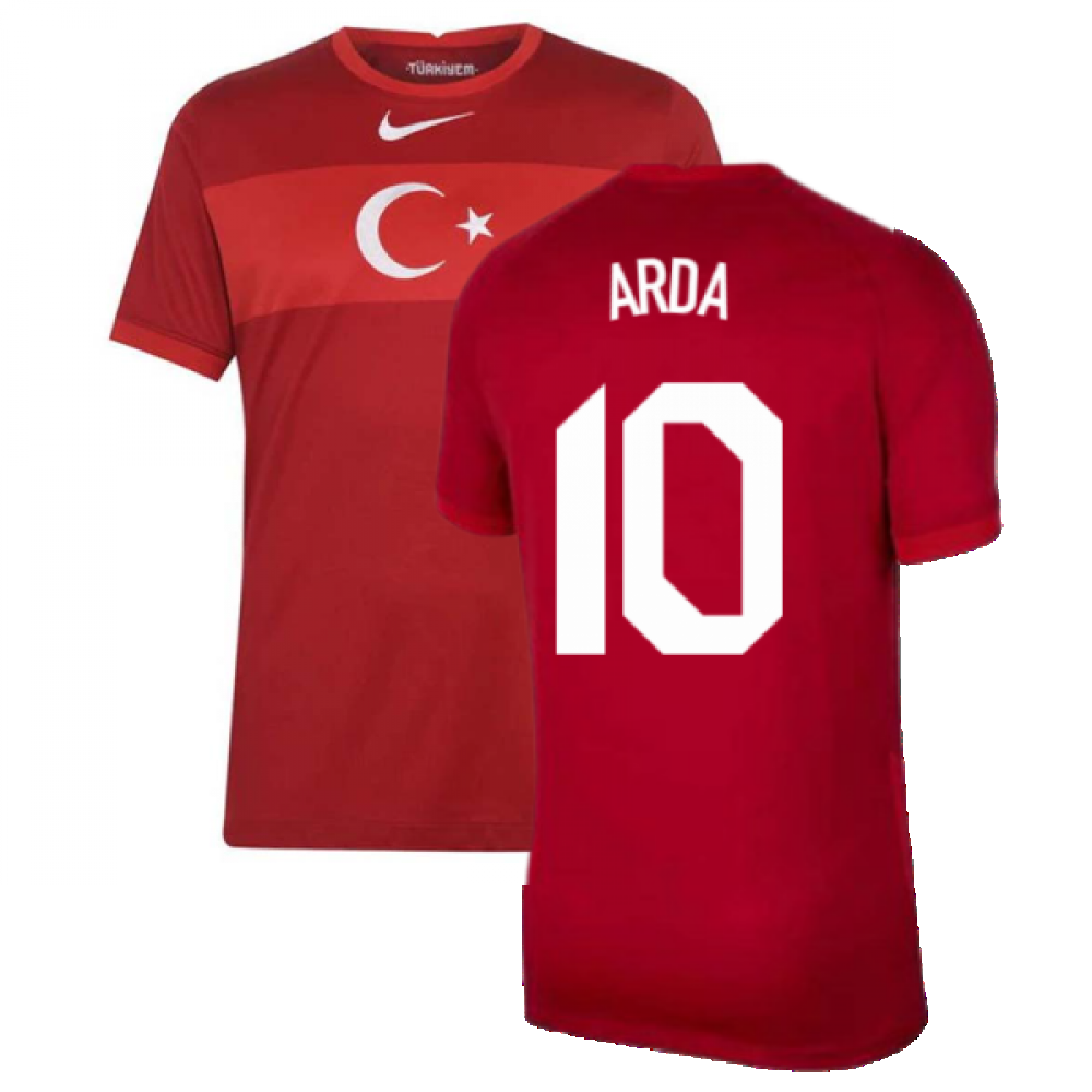 2020-2021 Turkey Away Nike Football Shirt (ARDA 10)