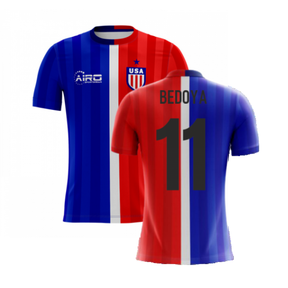 2024-2025 USA Airo Concept Away Shirt (Bedoya 11) - Kids