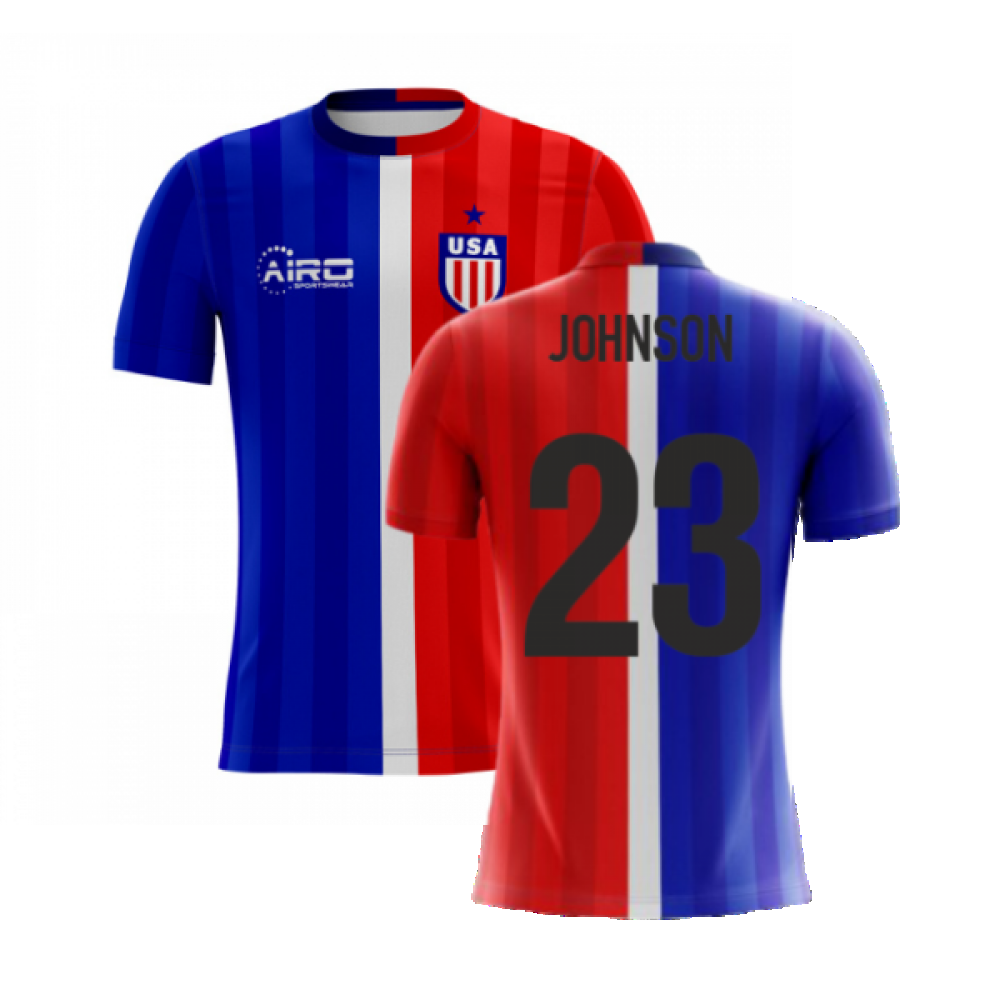 2024-2025 USA Airo Concept Away Shirt (Johnson 23) - Kids