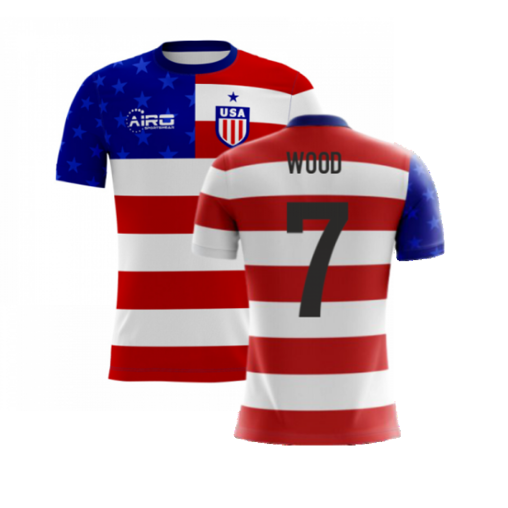 2024-2025 USA Airo Concept Home Shirt (Wood 7)