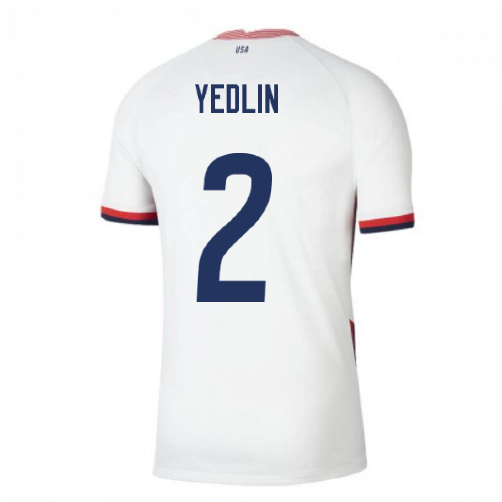 2020-2021 USA Home Football Shirt (YEDLIN 2)