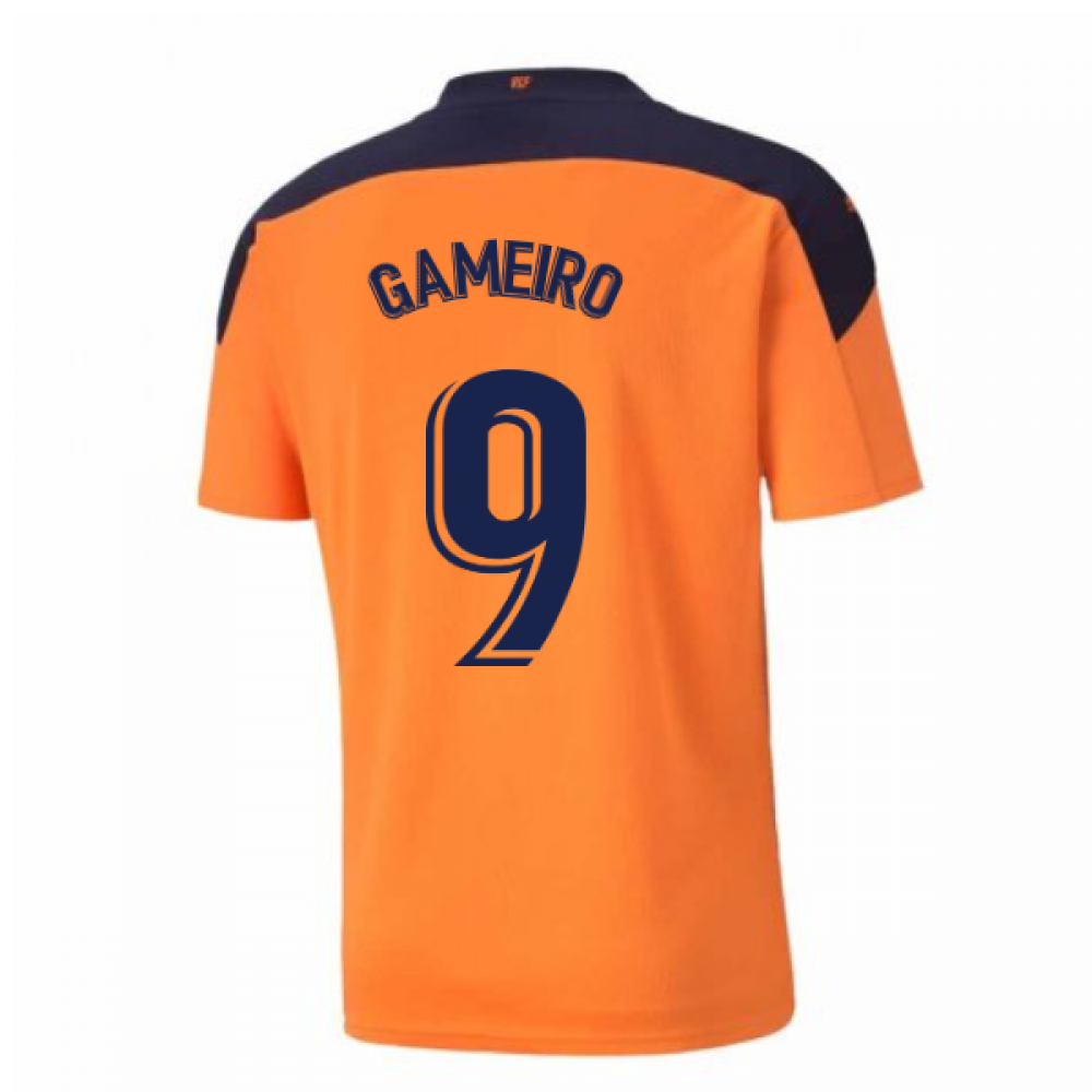 2020-2021 Valencia Away Shirt (GAMEIRO 9)