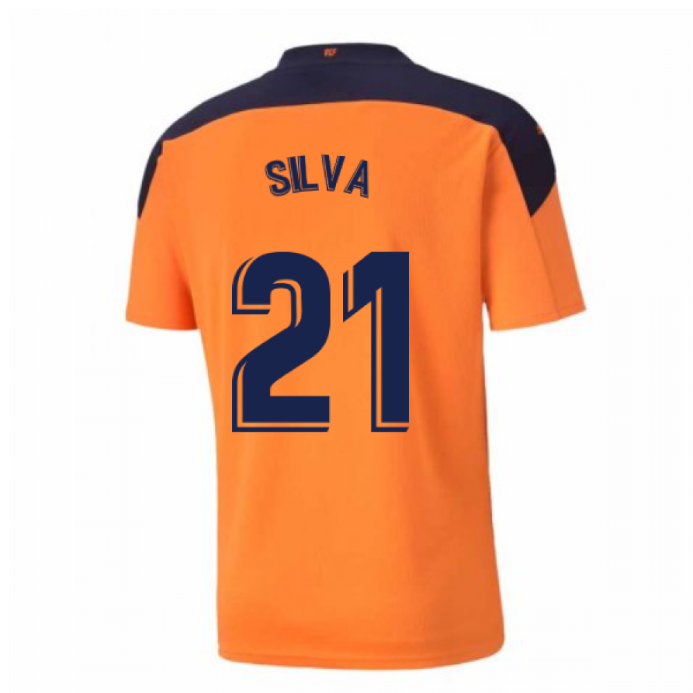 2020-2021 Valencia Away Shirt (SILVA 21)