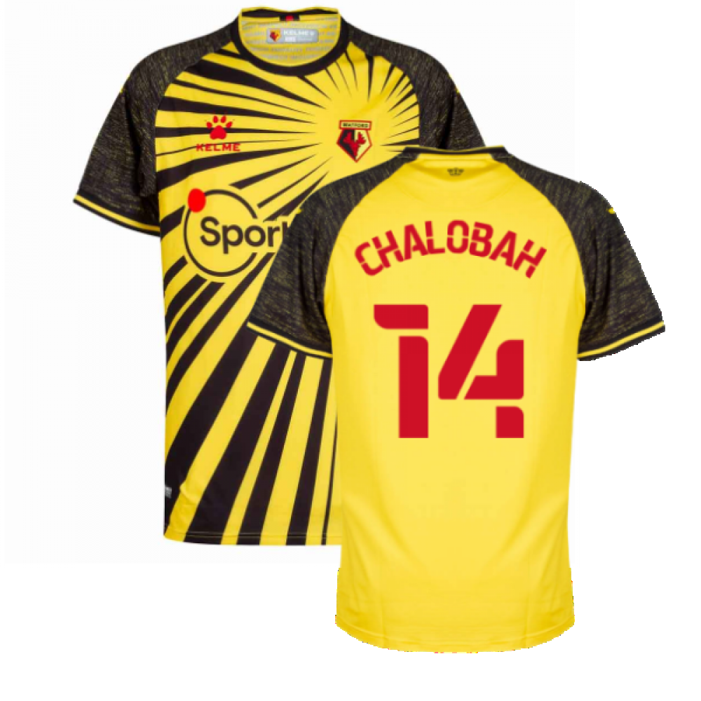 2020-2021 Watford Home Shirt (CHALOBAH 14)