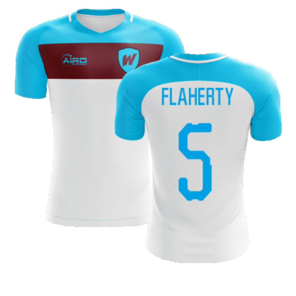 2024-2025 West Ham Away Concept Football Shirt (Flaherty 5)