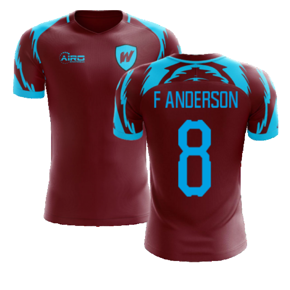 2024-2025 West Ham Home Concept Football Shirt (F ANDERSON 8)