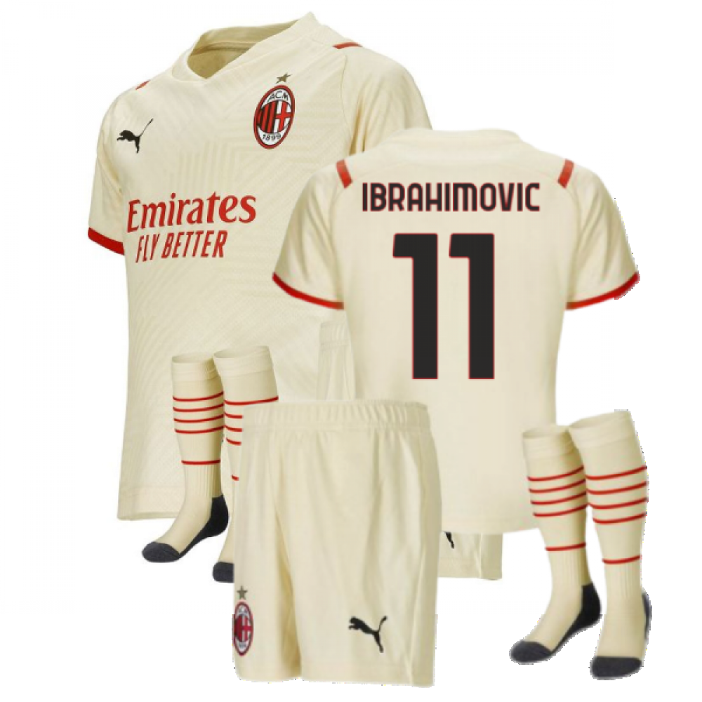 2021-2022 AC Milan Away Mini Kit (IBRAHIMOVIC 11)