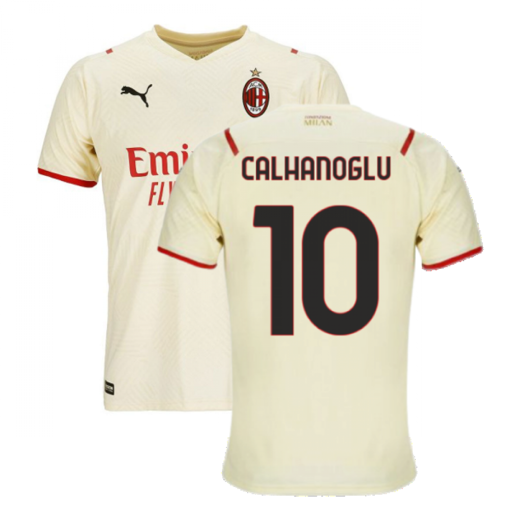 2021-2022 AC Milan Away Shirt (CALHANOGLU 10)