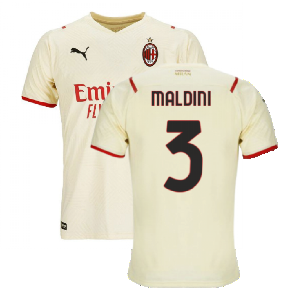 2021-2022 AC Milan Away Shirt (Kids) (MALDINI 3)