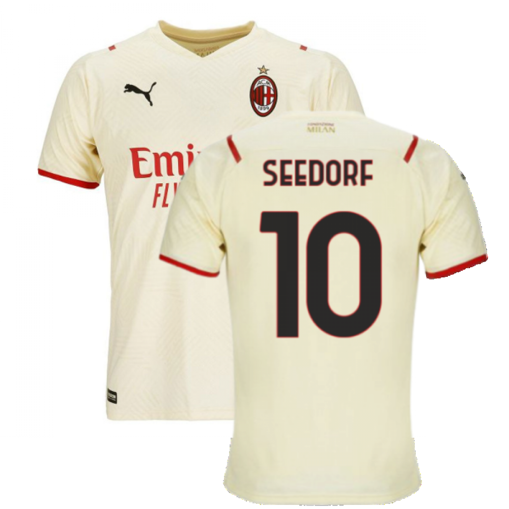 2021-2022 AC Milan Away Shirt (Kids) (SEEDORF 10)