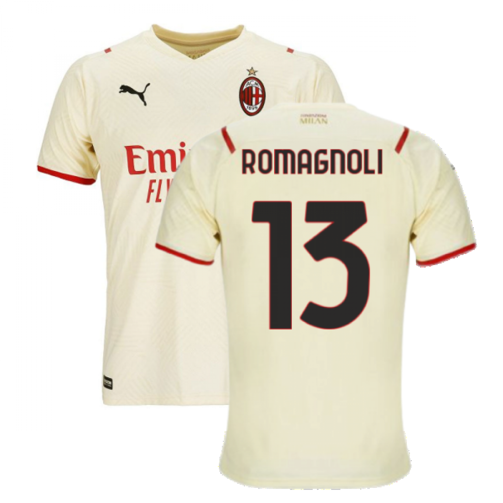 2021-2022 AC Milan Away Shirt (ROMAGNOLI 13)