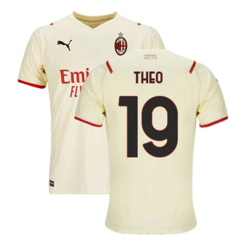 2021-2022 AC Milan Away Shirt (THEO 19)