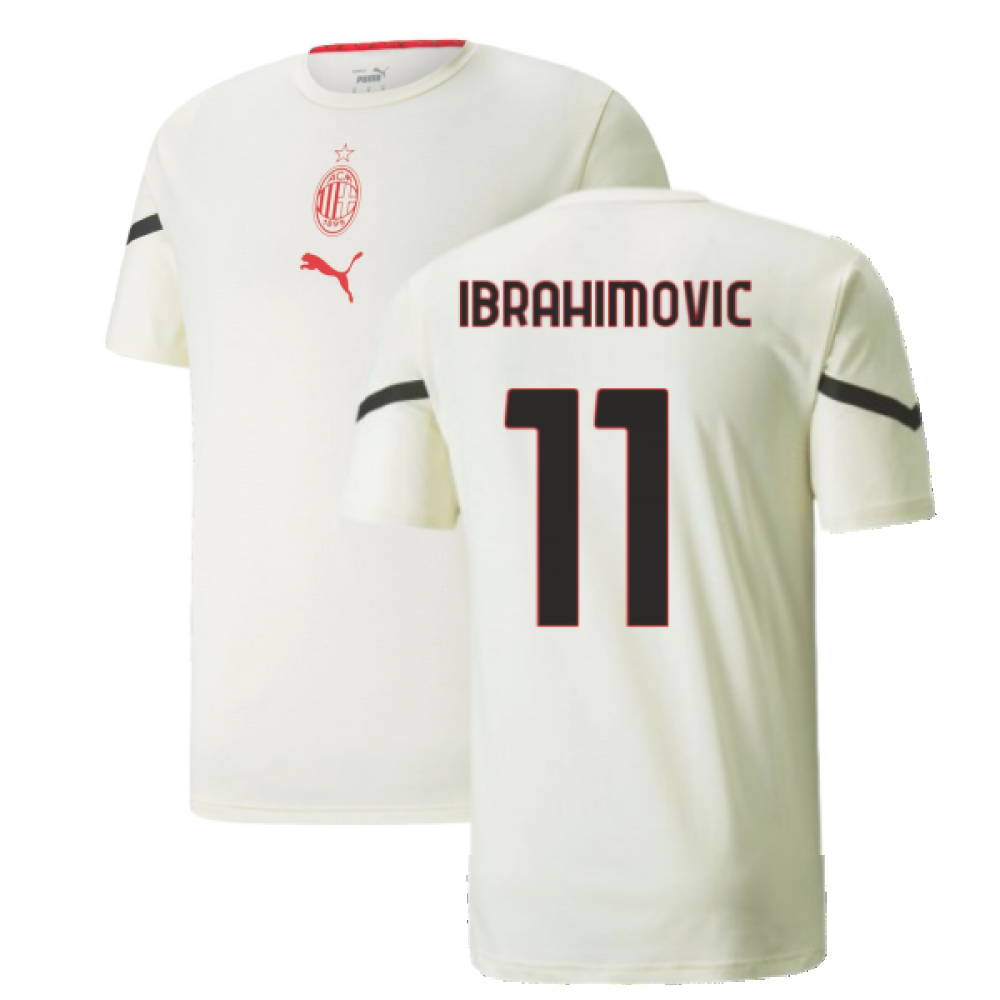 2021-2022 AC Milan Pre-Match Jersey (Afterglow) (IBRAHIMOVIC 11)