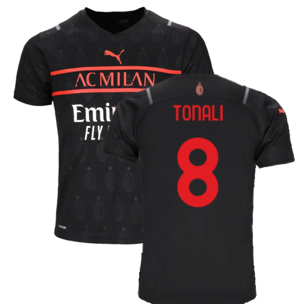 2021-2022 AC Milan Third Shirt (Kids) (TONALI 8)