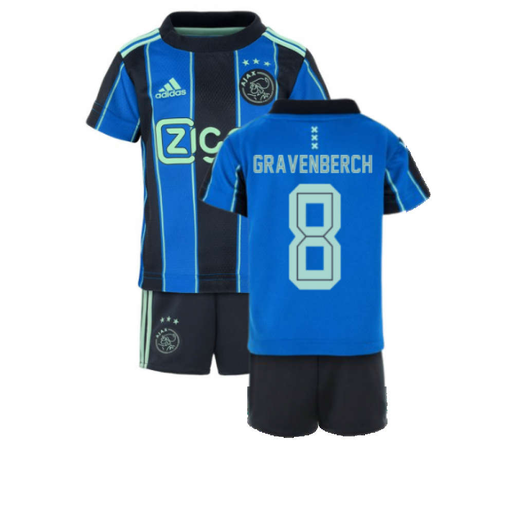 2021-2022 AJAX AWAY BABY KIT (GRAVENBERCH 8)