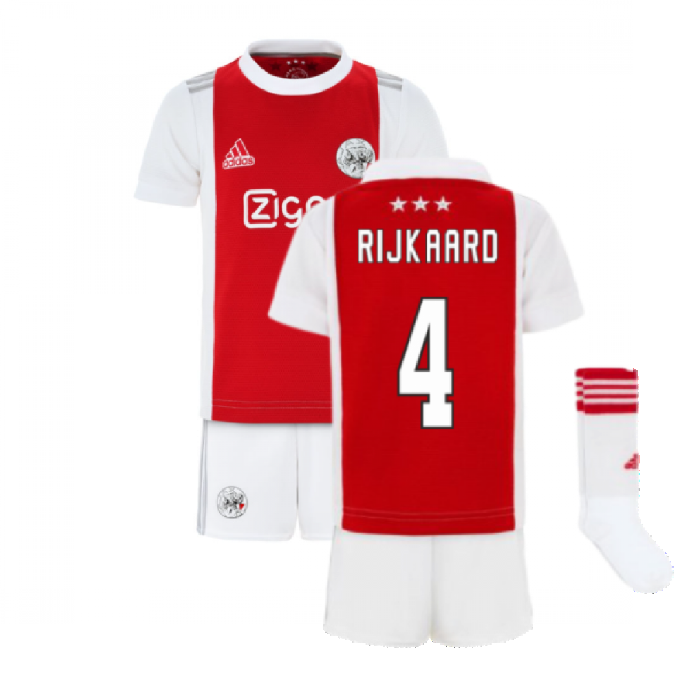 2021-2022 Ajax Home Mini Kit (RIJKAARD 4)