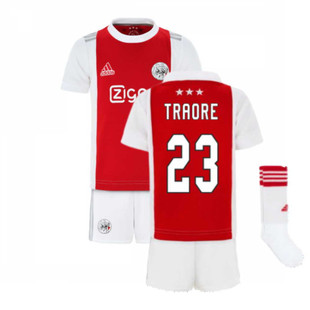 2021-2022 Ajax Home Mini Kit (TRAORE 23)