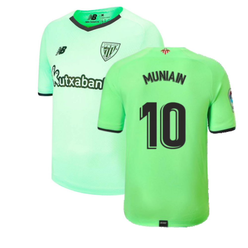 2021-2022 Athletic Bilbao Away Shirt (MUNIAIN 10)