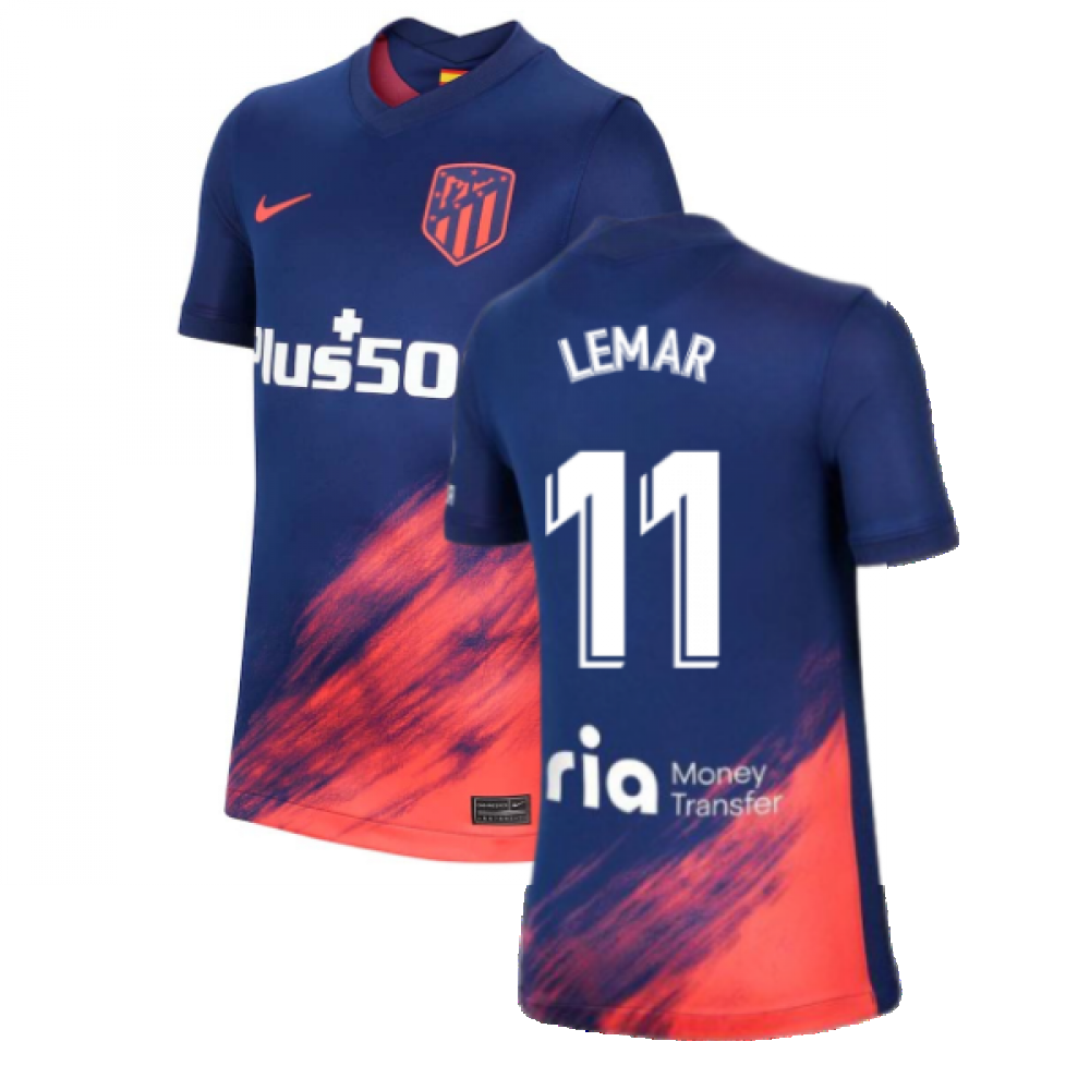 2021-2022 Atletico Madrid Away Shirt (Kids) (LEMAR 11)