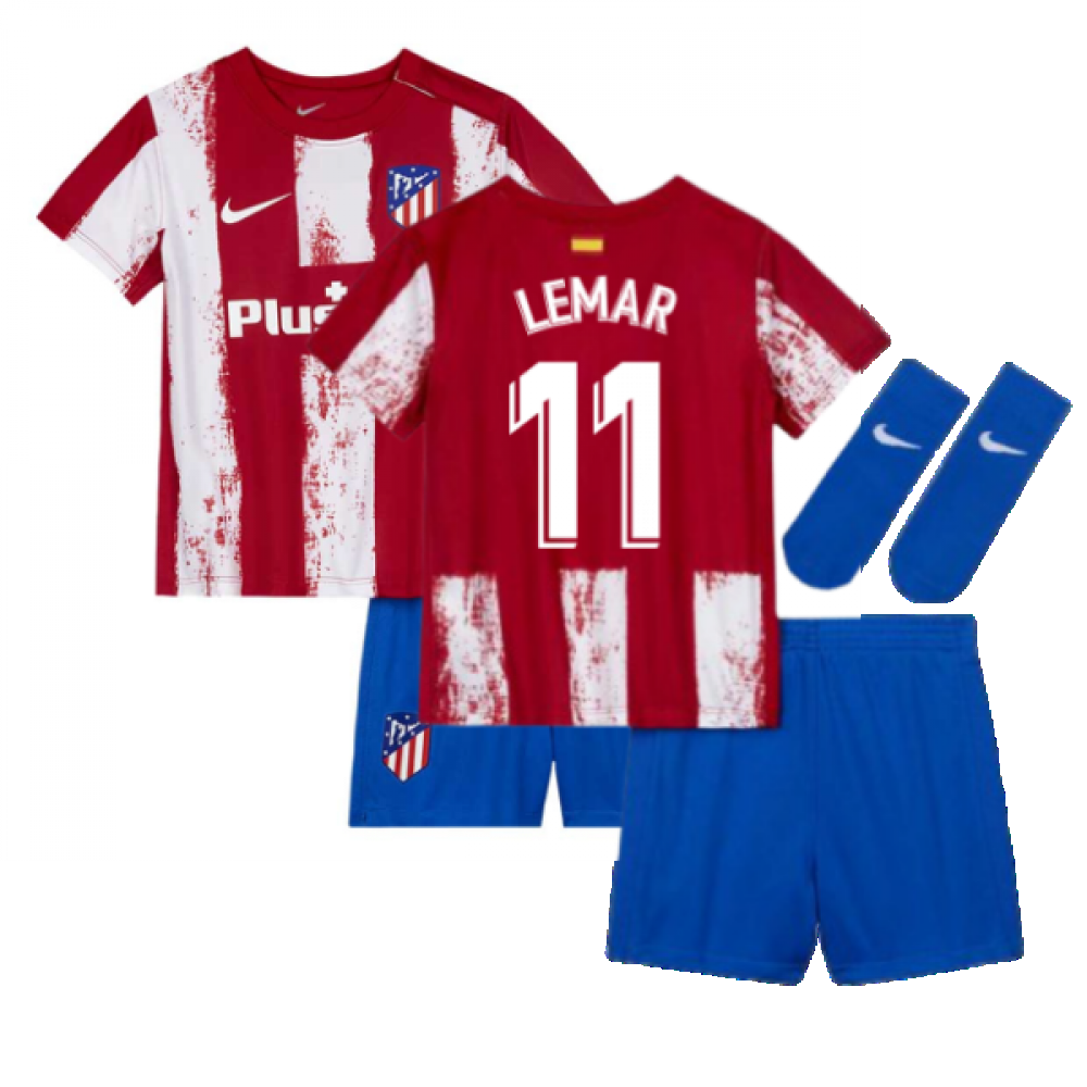 2021-2022 Atletico Madrid Infants Kit (LEMAR 11)