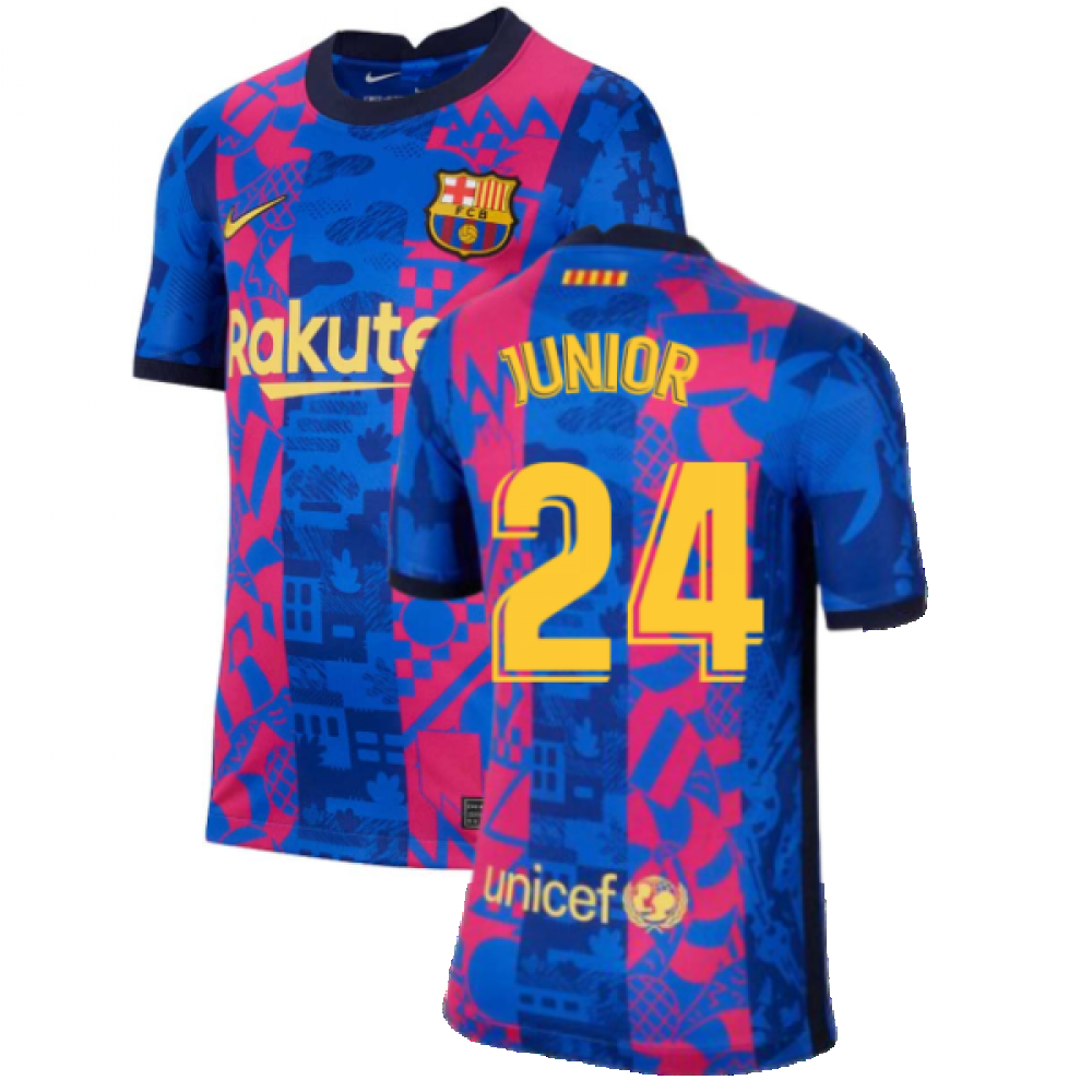 2021-2022 Barcelona 3rd Shirt (Kids) (JUNIOR 24)