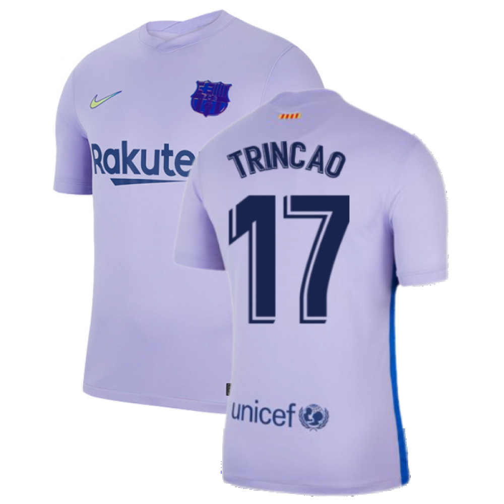 2021-2022 Barcelona Away Shirt (TRINCAO 17)