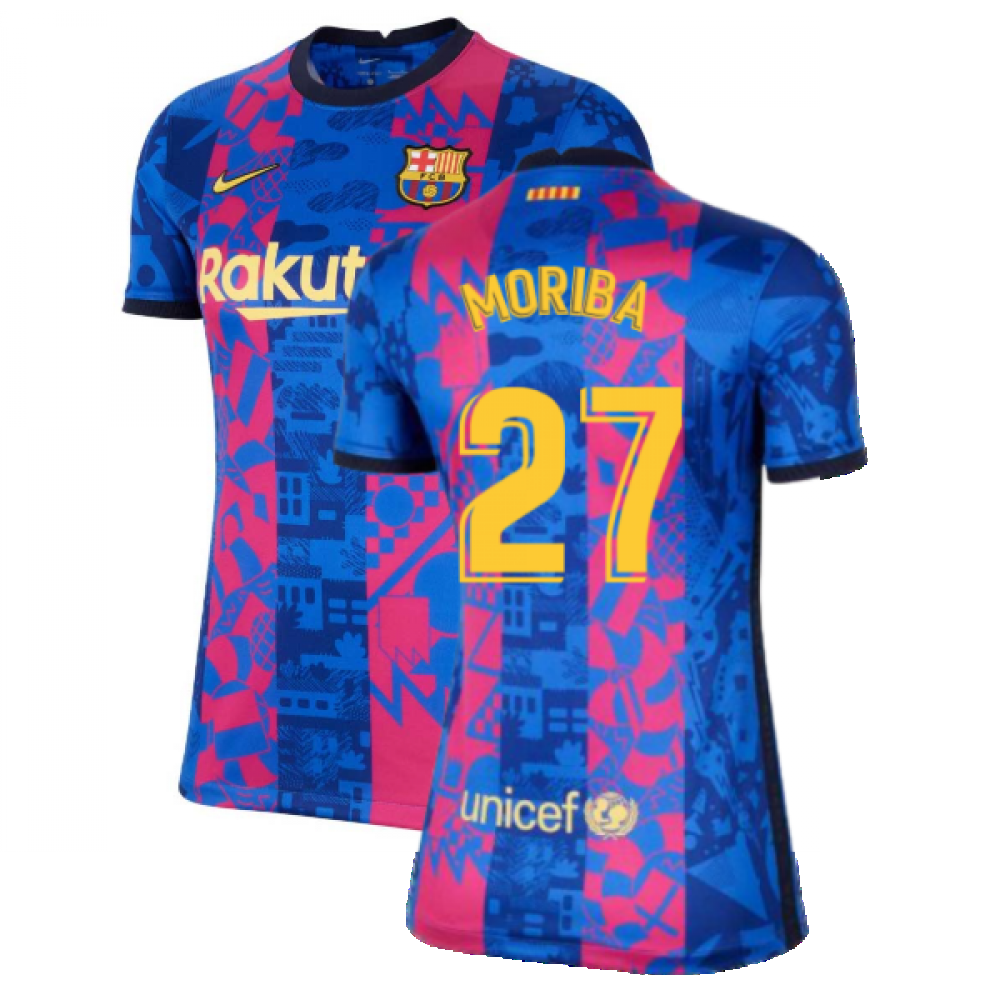 2021-2022 Barcelona Womens 3rd Shirt (MORIBA 27)