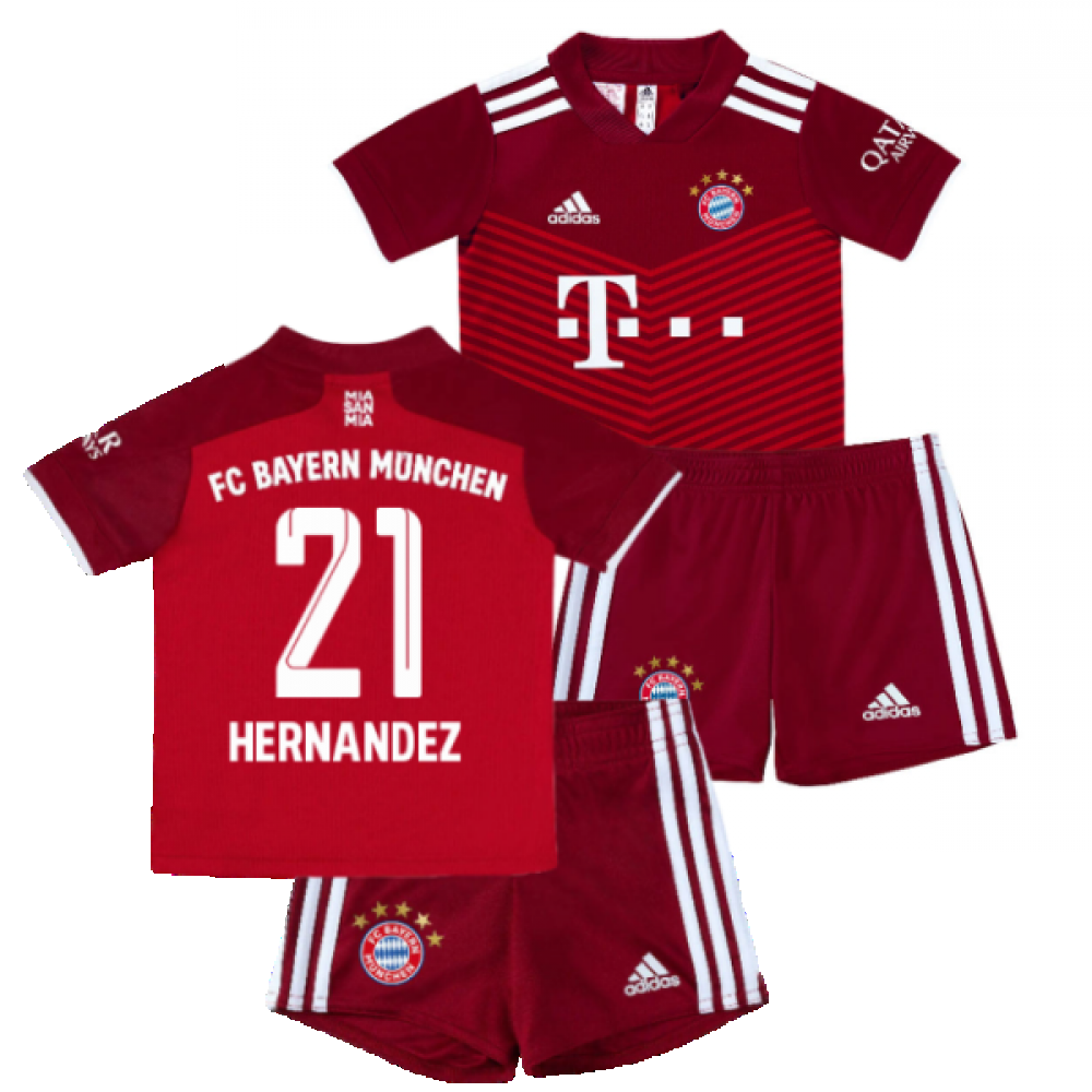 2021-2022 Bayern Munich Home Mini Kit (HERNANDEZ 21)